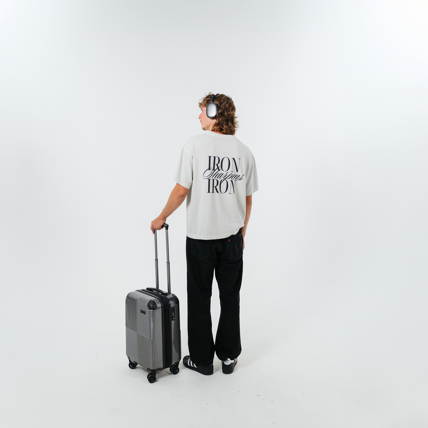 IRON SHARPENS IRON TEE (MOONSTONE GREY)