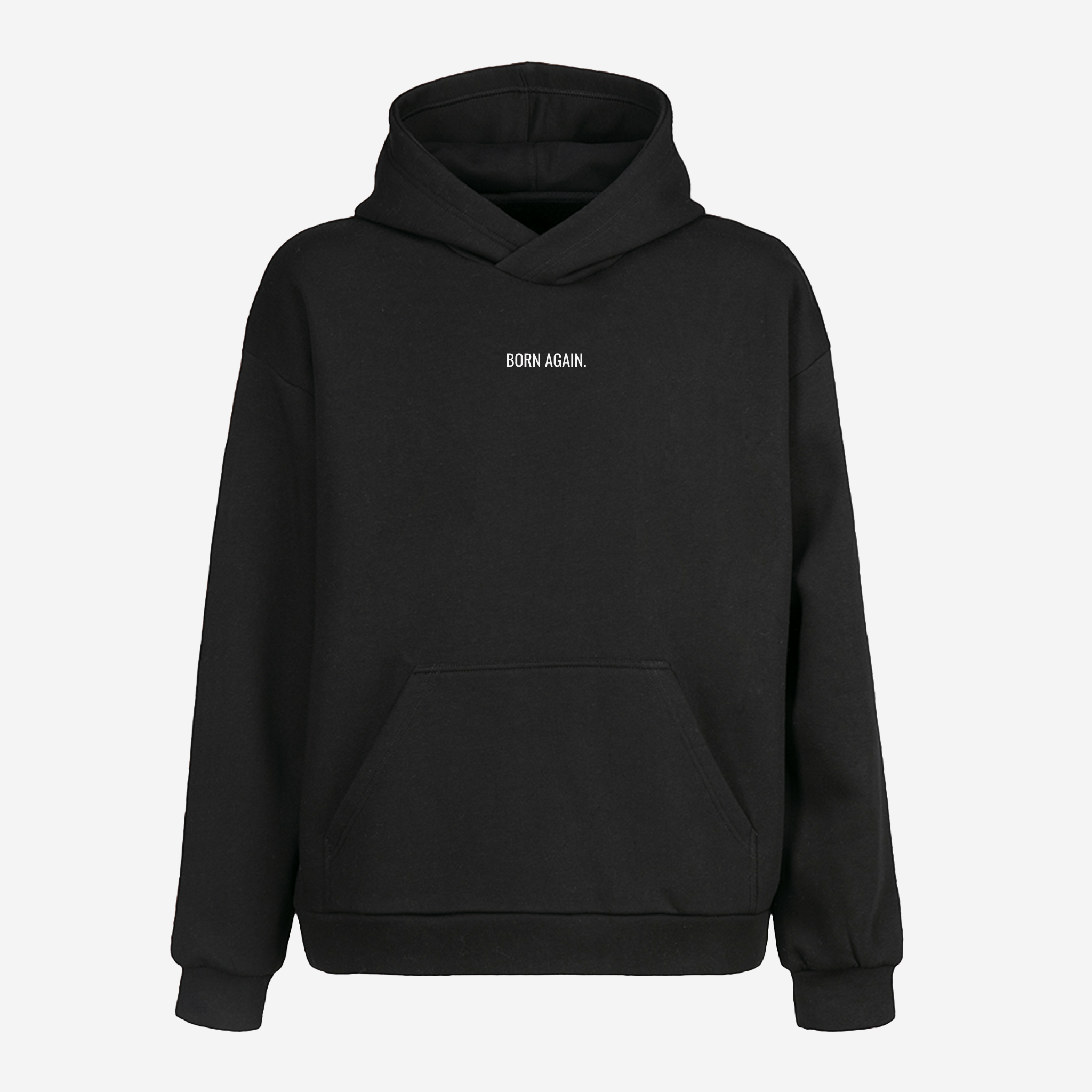 BORN AGAIN HOODIE (BLACK) | Born Again Collection