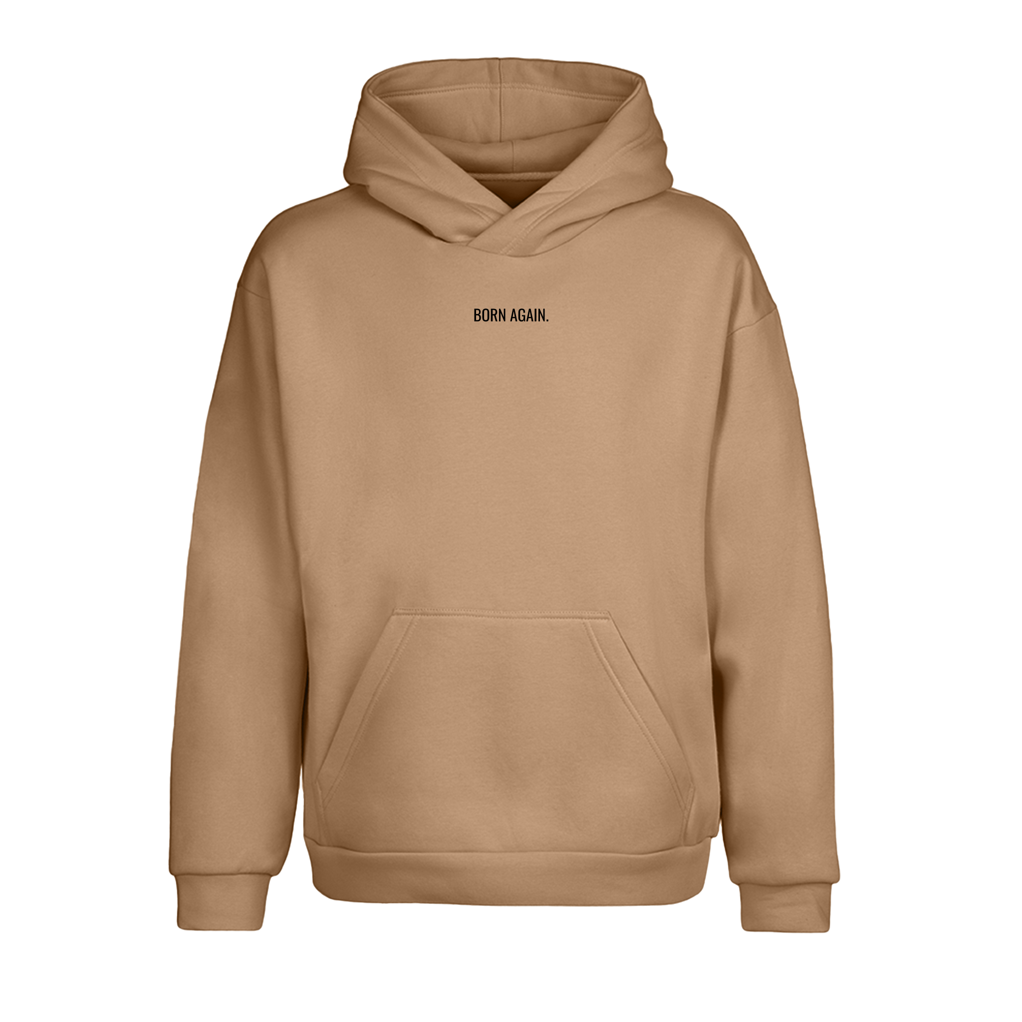 BORN AGAIN HOODIE (SANDSTONE BEIGE) | Born Again Collection