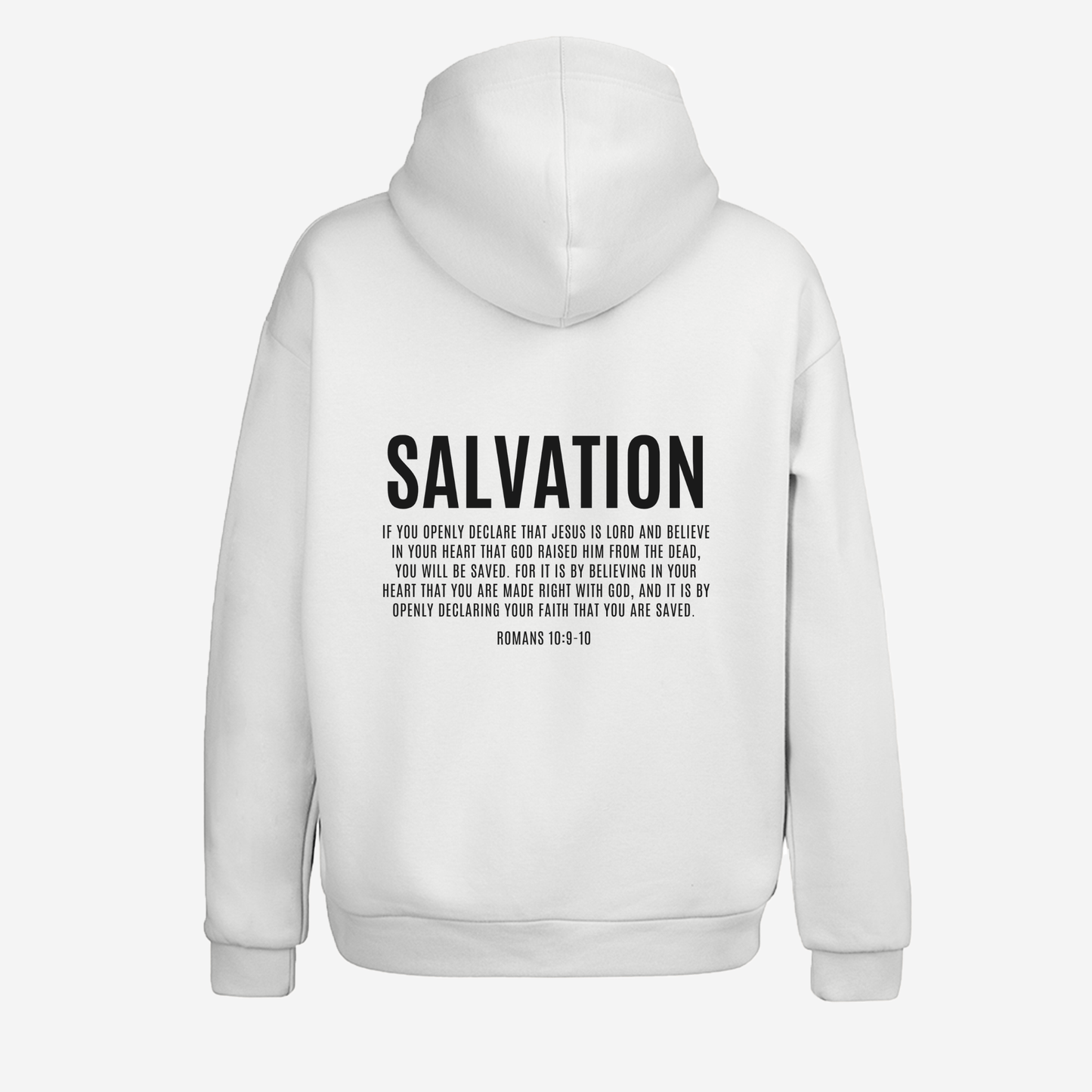 SALVATION HOODIE (MOONSTONE GREY) - Born Again Collection