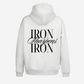 IRON SHARPENS IRON HOODIE (MOONSTONE GREY)