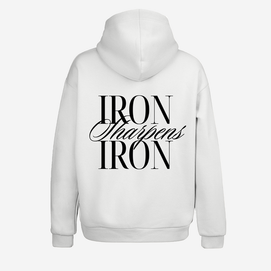 IRON SHARPENS IRON HOODIE (MOONSTONE GREY)
