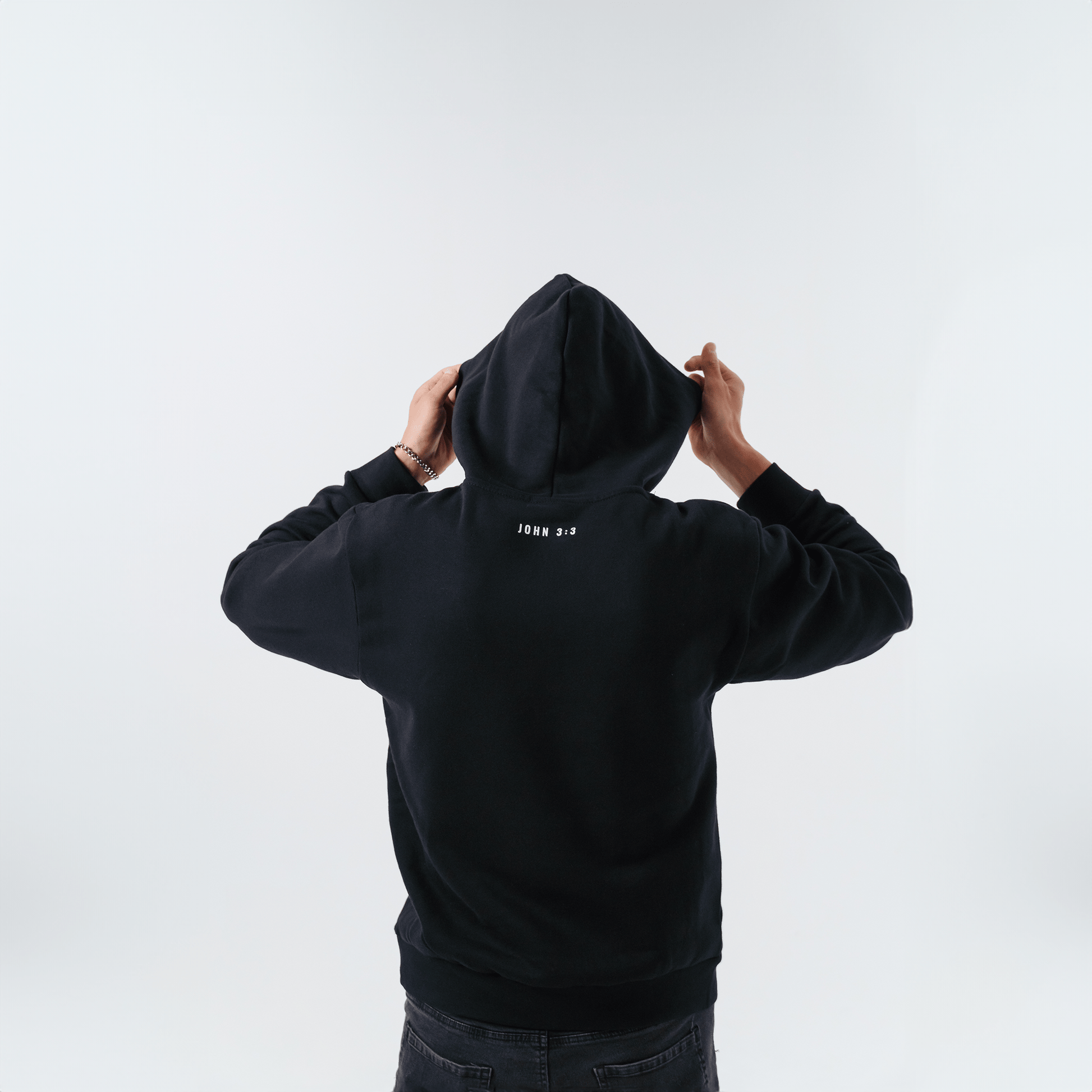 BORN AGAIN HOODIE (BLACK) - Born Again Collection