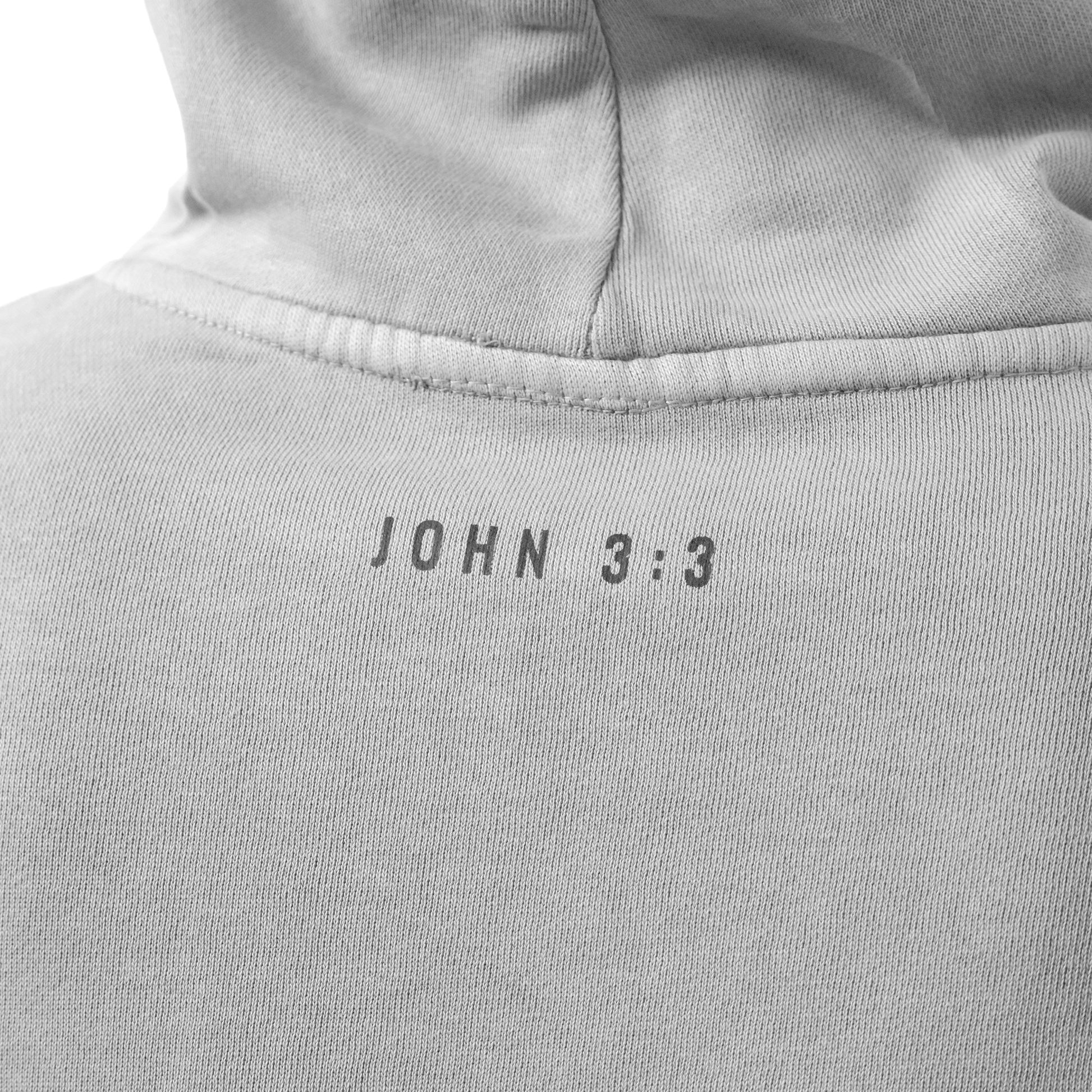 BORN AGAIN HOODIE (MOONSTONE GREY) - Born Again Collection
