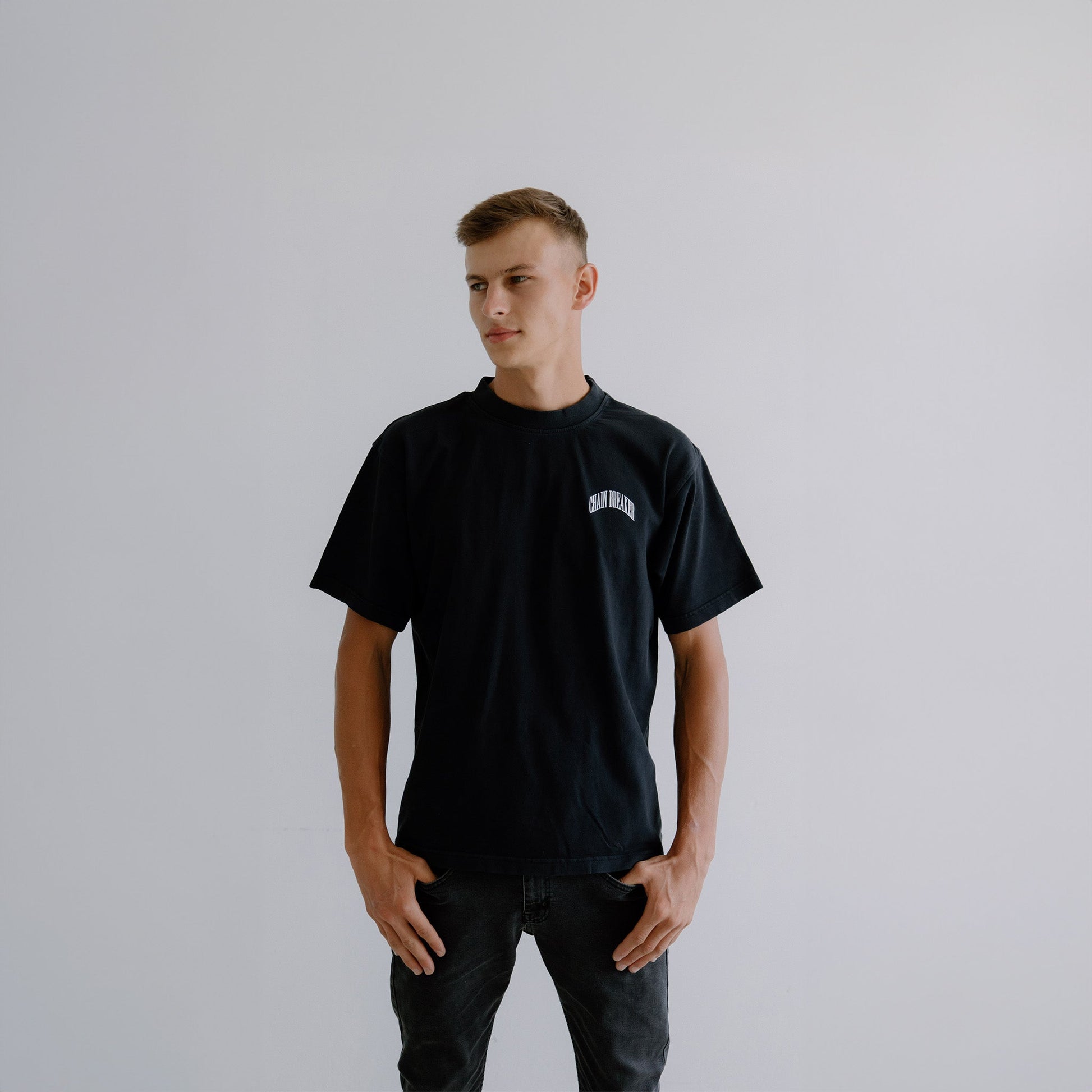 CHAIN BREAKER OVERSIZED TEE - Born Again Collection