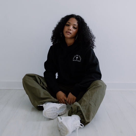 WALK BY FAITH HOODIE - effortless essentials co.