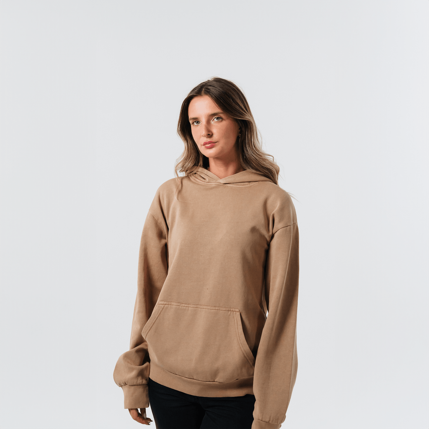 IRON SHARPENS IRON HOODIE (SANDSTONE BEIGE) - Born Again Collection