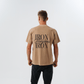 IRON SHARPENS IRON TEE (SANDSTONE BEIGE) - Born Again Collection