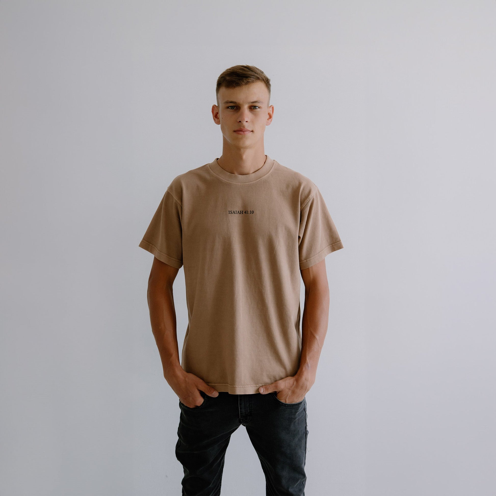 ISAIAH 41:10 OVERSIZED TEE - Born Again Collection