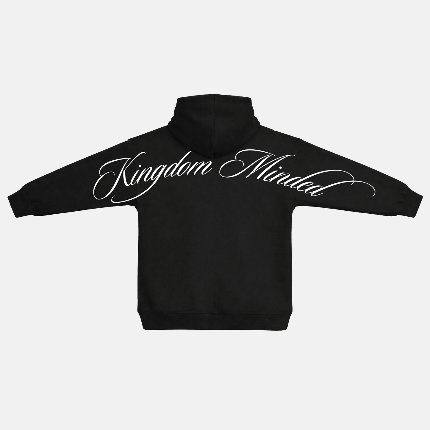 KINGDOM MINDED EMBROIDERED HOODIE - Born Again Collection