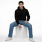 KINGDOM MINDED EMBROIDERED HOODIE - Born Again Collection