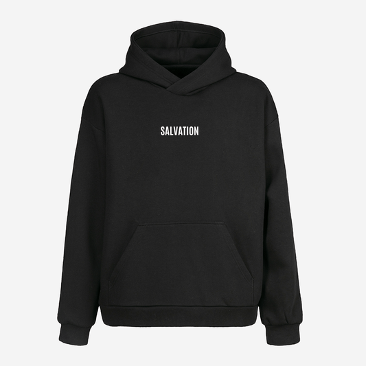 SALVATION HOODIE (BLACK) - Born Again Collection