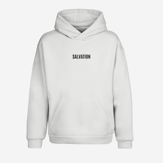 SALVATION HOODIE (MOONSTONE GREY) - Born Again Collection