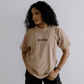 SALVATION OVERSIZED TEE (SANDSTONE BEIGE) - Born Again Collection