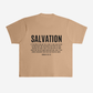 SALVATION OVERSIZED TEE (SANDSTONE BEIGE) - Born Again Collection